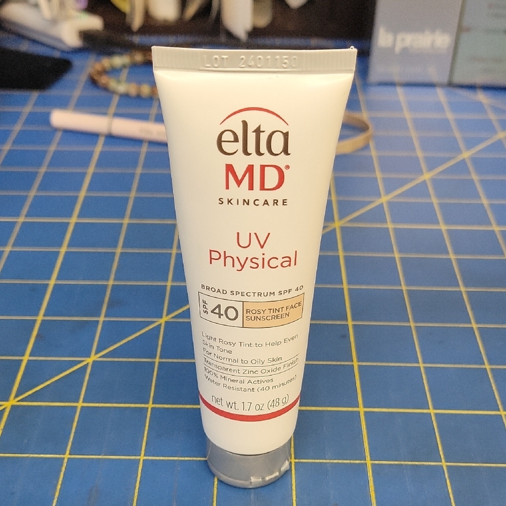 EltaMD UV Physical SPF 40 Rosy Tint Face Sunscreen 48g New Tube